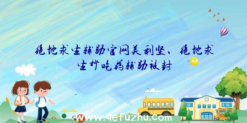 绝地求生辅助官网美利坚、绝地求生秒吃药辅助被封