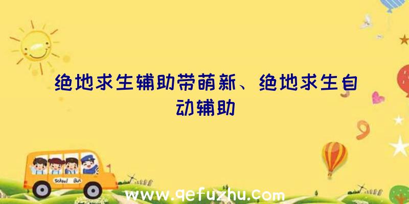 绝地求生辅助带萌新、绝地求生自动辅助