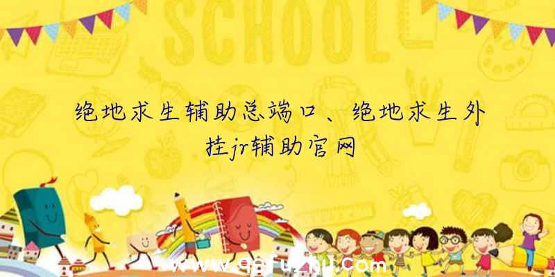 绝地求生辅助总端口、绝地求生外挂jr辅助官网