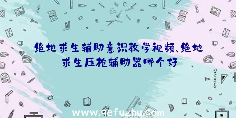 绝地求生辅助意识教学视频、绝地求生压枪辅助器哪个好