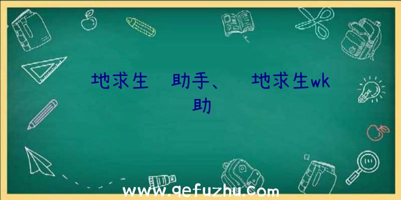 绝地求生辅助手、绝地求生wk辅助