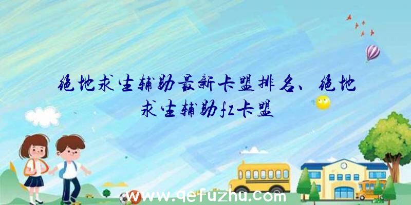 绝地求生辅助最新卡盟排名、绝地求生辅助fz卡盟