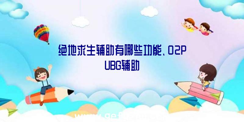 绝地求生辅助有哪些功能、02PUBG辅助