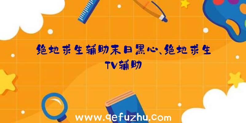 绝地求生辅助末日黑心、绝地求生TV辅助