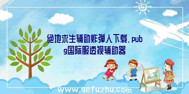 绝地求生辅助炸弹人下载、pubg国际服透视辅助器