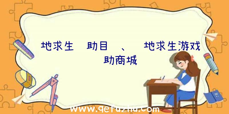 绝地求生辅助目镜、绝地求生游戏辅助商城