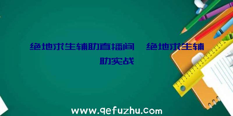 绝地求生辅助直播间、绝地求生辅助实战