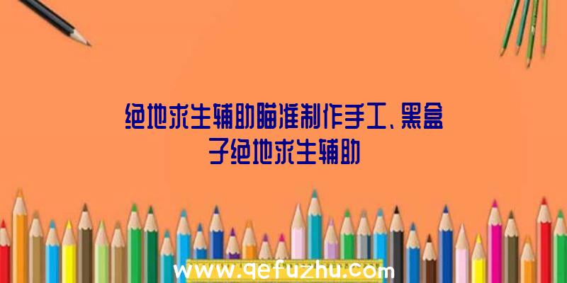 绝地求生辅助瞄准制作手工、黑盒子绝地求生辅助