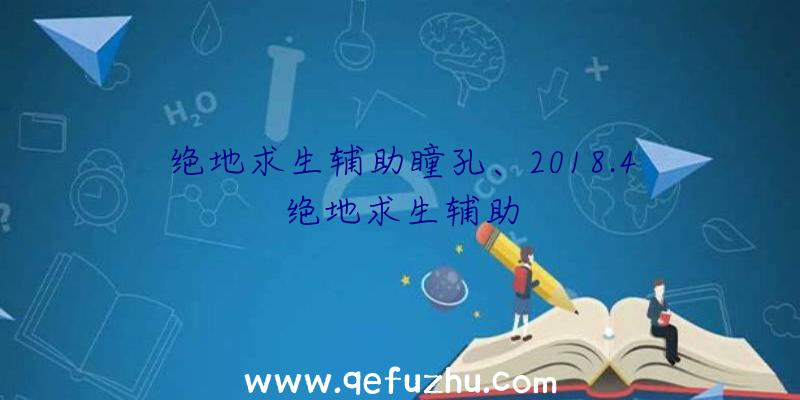 绝地求生辅助瞳孔、2018.4绝地求生辅助