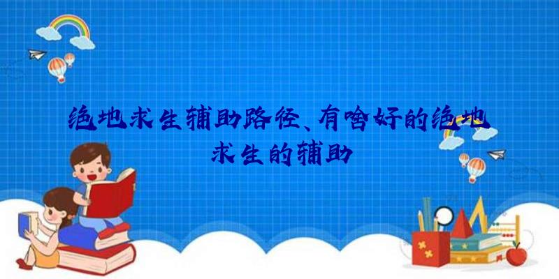 绝地求生辅助路径、有啥好的绝地求生的辅助