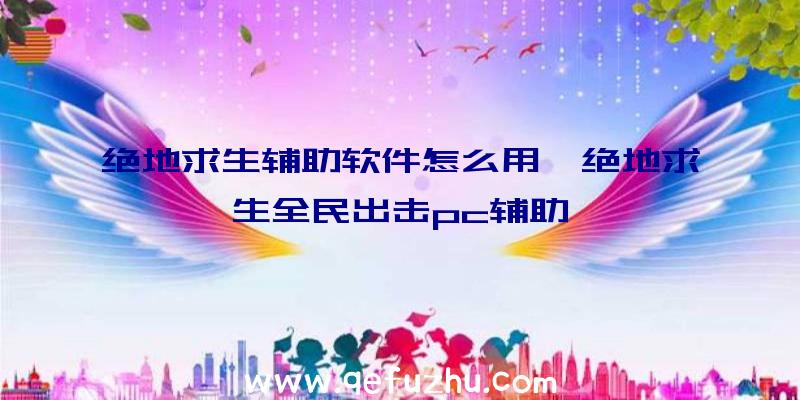 绝地求生辅助软件怎么用、绝地求生全民出击pc辅助