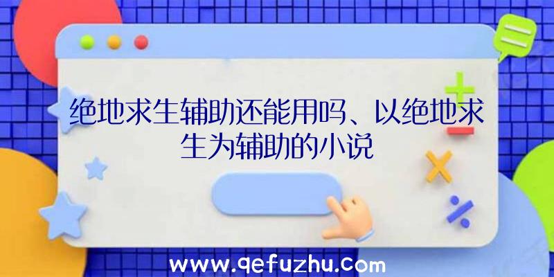 绝地求生辅助还能用吗、以绝地求生为辅助的小说