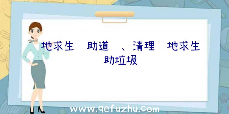 绝地求生辅助道长、清理绝地求生辅助垃圾