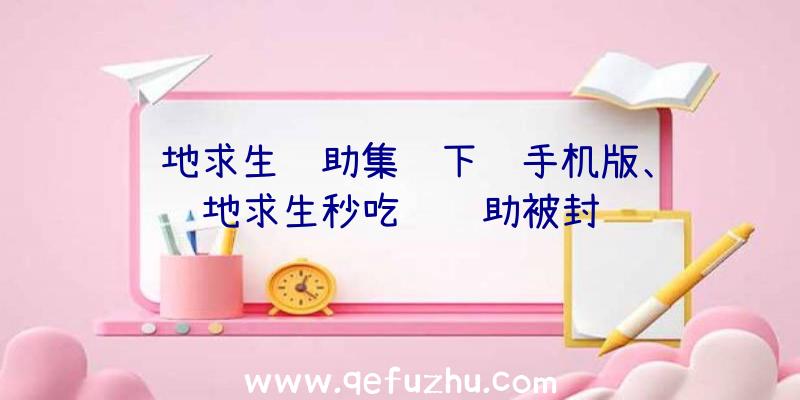 绝地求生辅助集锦下载手机版、绝地求生秒吃药辅助被封