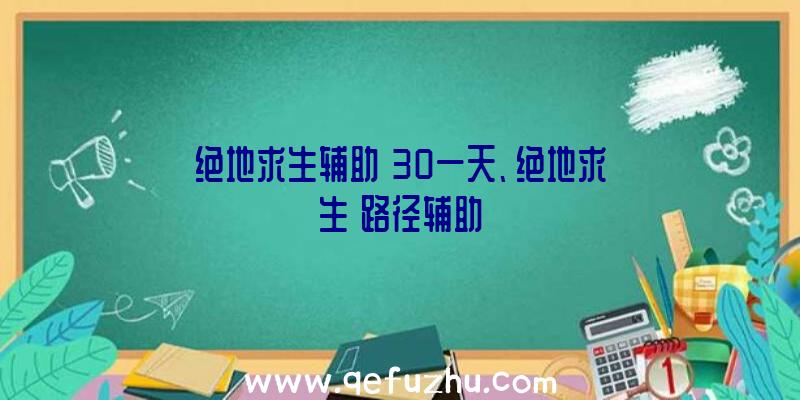 绝地求生辅助+30一天、绝地求生