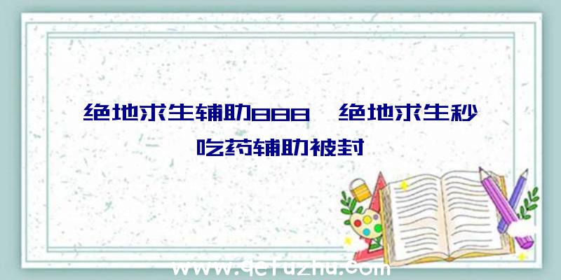 绝地求生辅助888、绝地求生秒吃药辅助被封