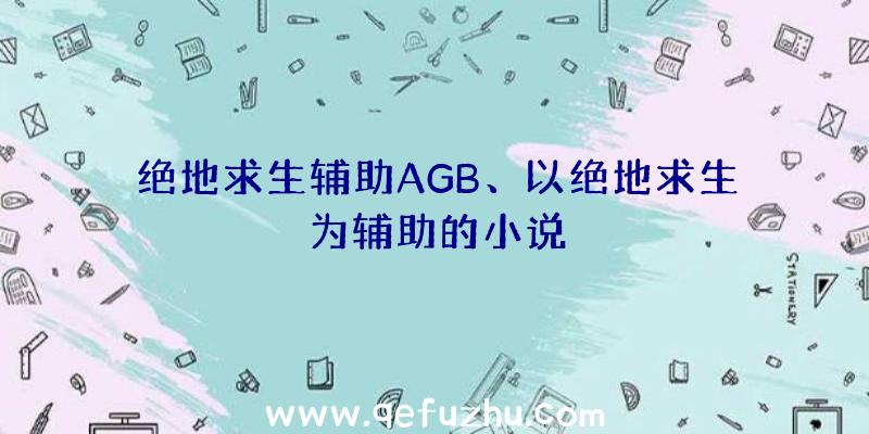 绝地求生辅助AGB、以绝地求生为辅助的小说