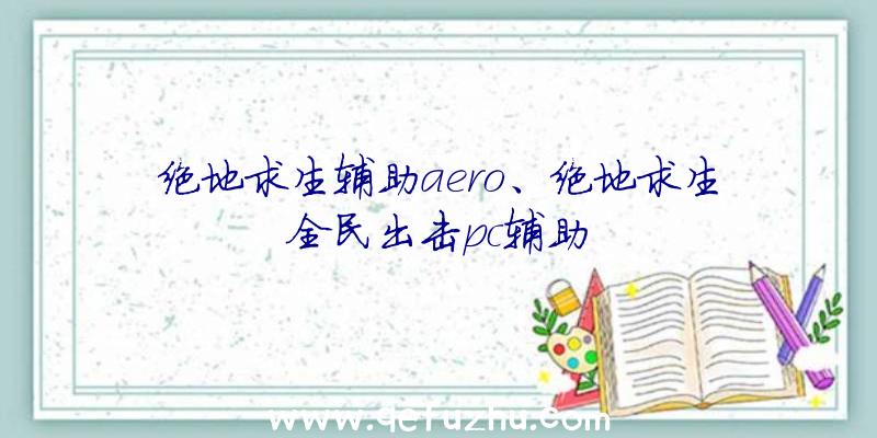 绝地求生辅助aero、绝地求生全民出击pc辅助