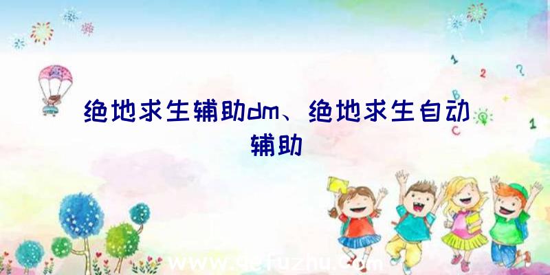 绝地求生辅助dm、绝地求生自动辅助