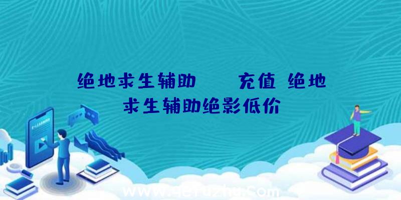 绝地求生辅助pubg充值、绝地求生辅助绝影低价