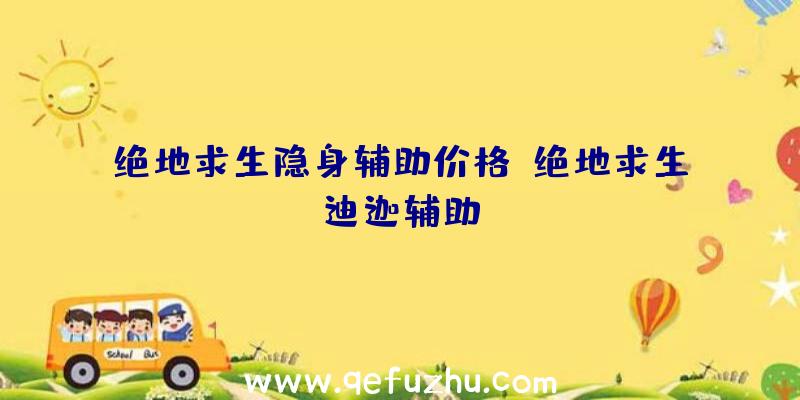 绝地求生隐身辅助价格、绝地求生迪迦辅助