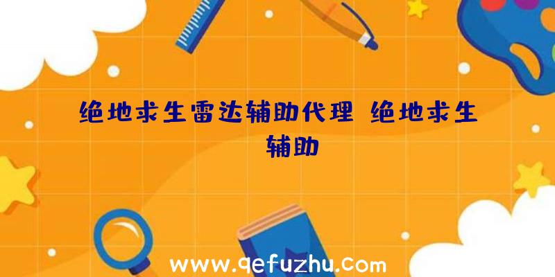 绝地求生雷达辅助代理、绝地求生wk辅助