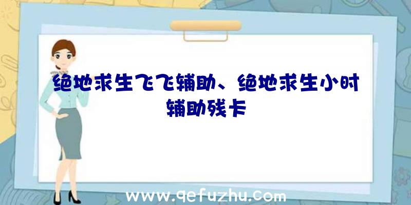 绝地求生飞飞辅助、绝地求生小时辅助残卡