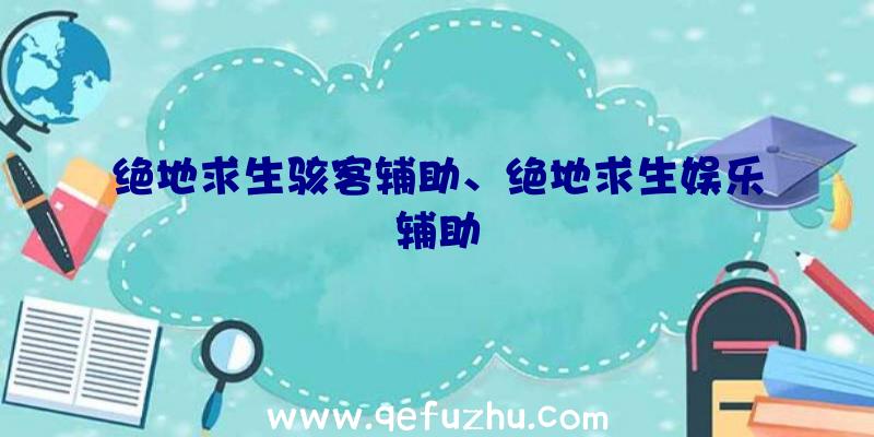 绝地求生骇客辅助、绝地求生娱乐辅助