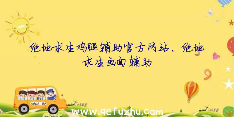 绝地求生鸡腿辅助官方网站、绝地求生画面辅助