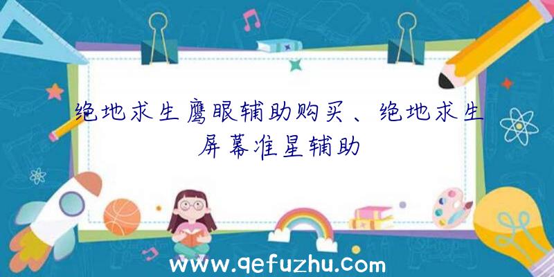 绝地求生鹰眼辅助购买、绝地求生屏幕准星辅助