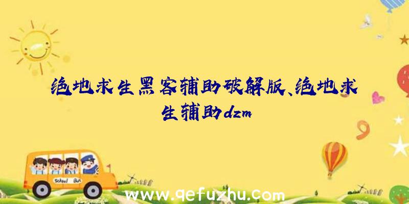 绝地求生黑客辅助破解版、绝地求生辅助dzm