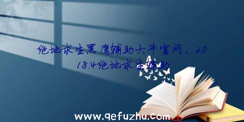 绝地求生黑鹰辅助大牛官网、2018.4绝地求生辅助