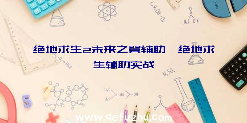 绝地求生2未来之翼辅助、绝地求生辅助实战