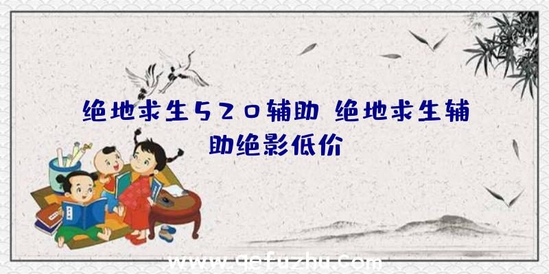 绝地求生520辅助、绝地求生辅助绝影低价