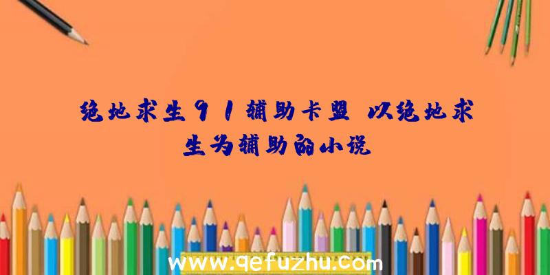 绝地求生91辅助卡盟、以绝地求生为辅助的小说