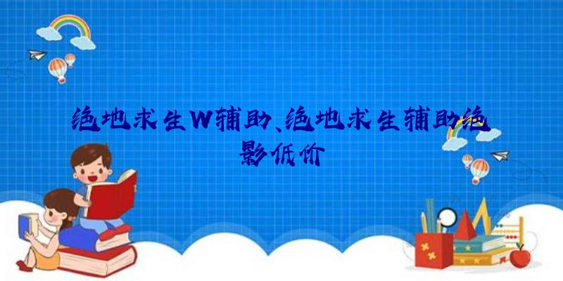 绝地求生W辅助、绝地求生辅助绝影低价