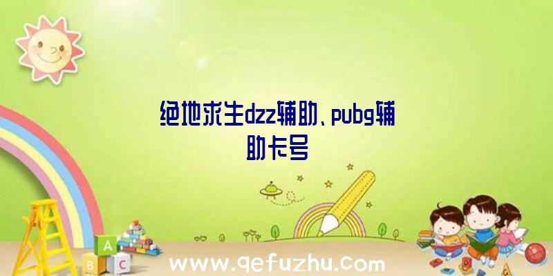 绝地求生dzz辅助、pubg辅助卡号