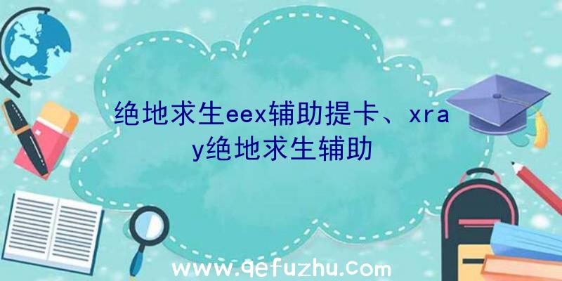 绝地求生eex辅助提卡、xray绝地求生辅助