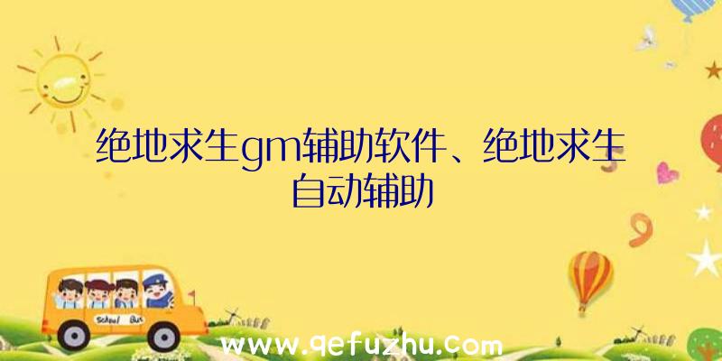 绝地求生gm辅助软件、绝地求生自动辅助