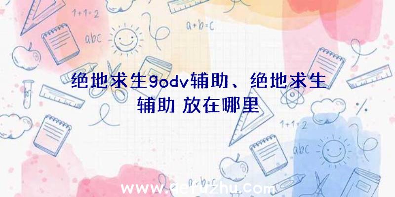 绝地求生godv辅助、绝地求生辅助