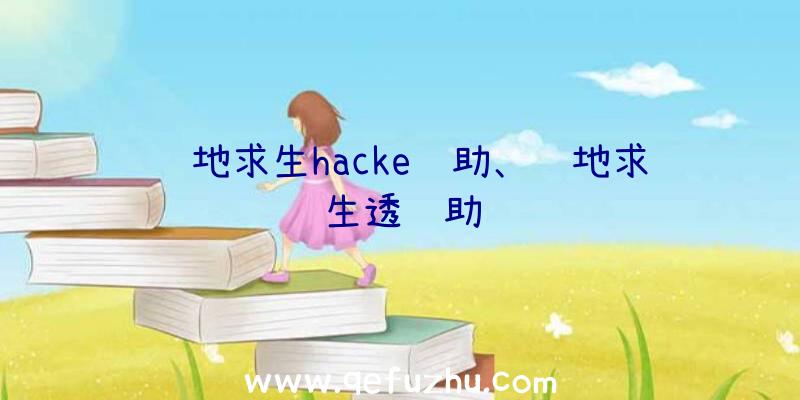 绝地求生hacke辅助、绝地求生透辅助