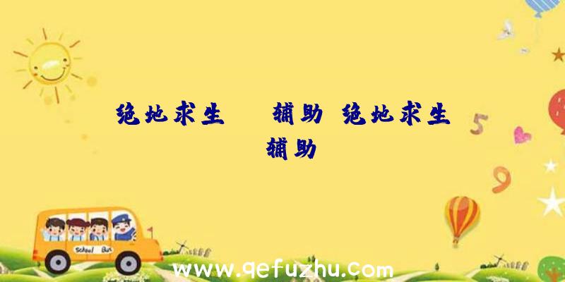 绝地求生ldg辅助、绝地求生da辅助