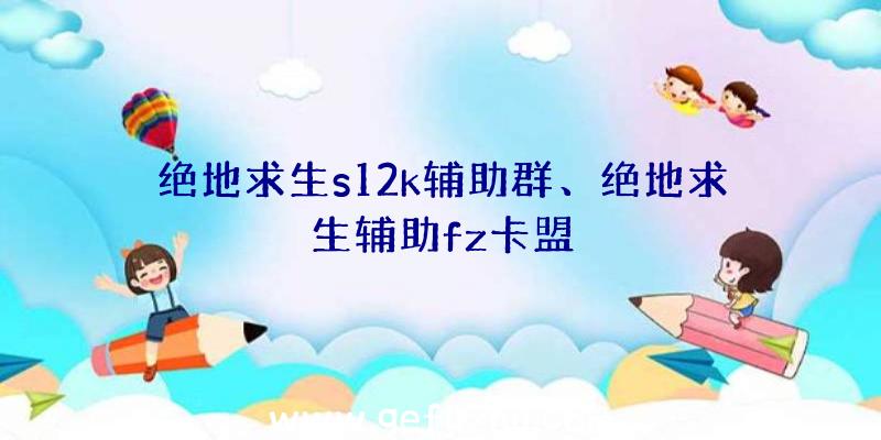 绝地求生s12k辅助群、绝地求生辅助fz卡盟