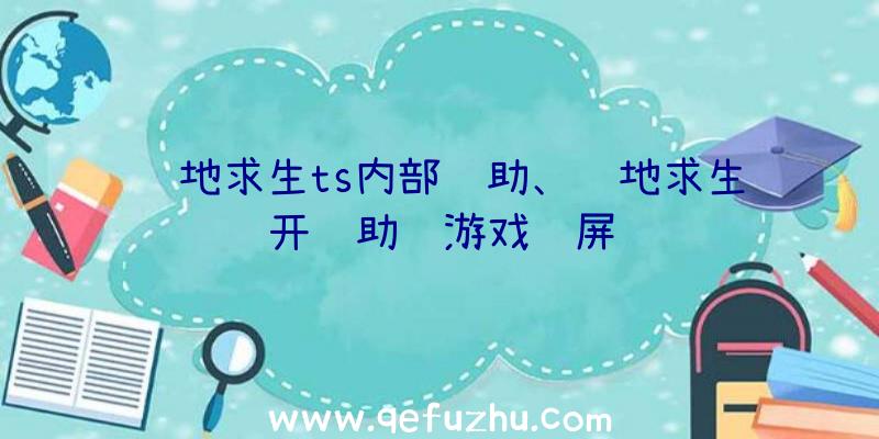 绝地求生ts内部辅助、绝地求生开辅助进游戏蓝屏