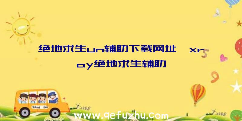 绝地求生un辅助下载网址、xray绝地求生辅助