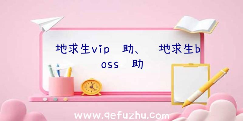 绝地求生vip辅助、绝地求生boss辅助