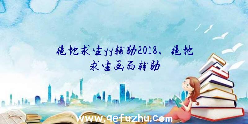 绝地求生yy辅助2018、绝地求生画面辅助