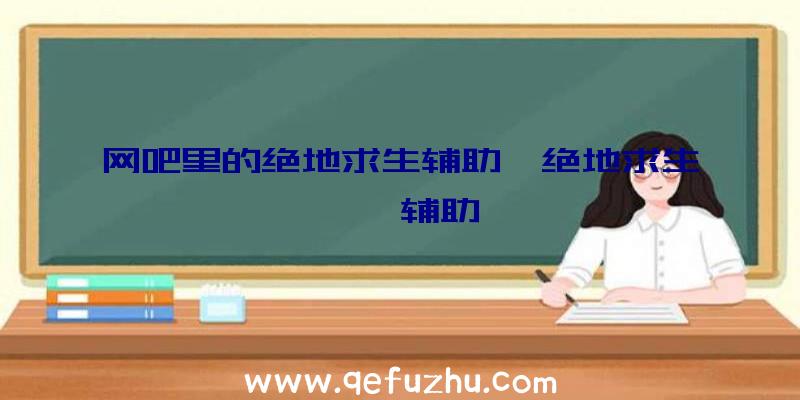 网吧里的绝地求生辅助、绝地求生迪迦辅助