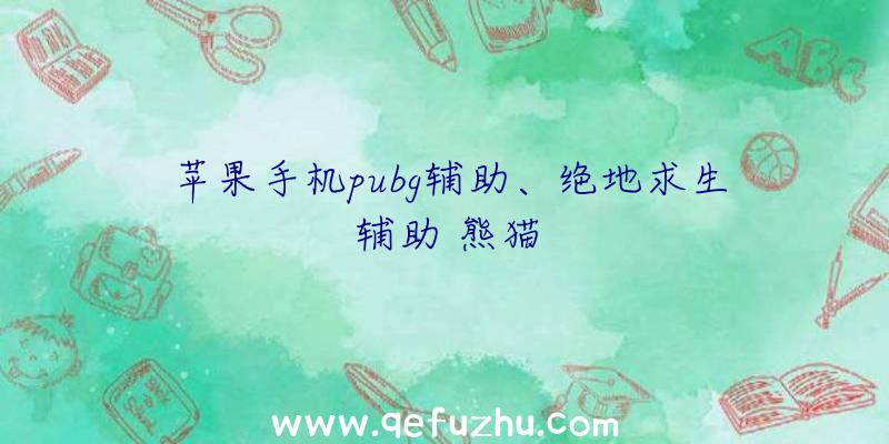 苹果手机pubg辅助、绝地求生辅助