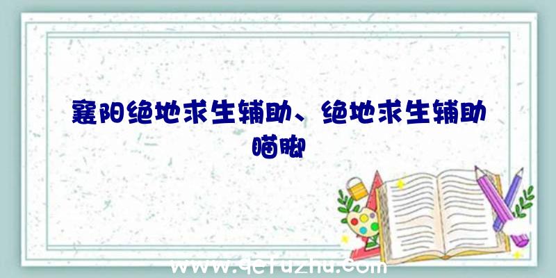 襄阳绝地求生辅助、绝地求生辅助瞄脚